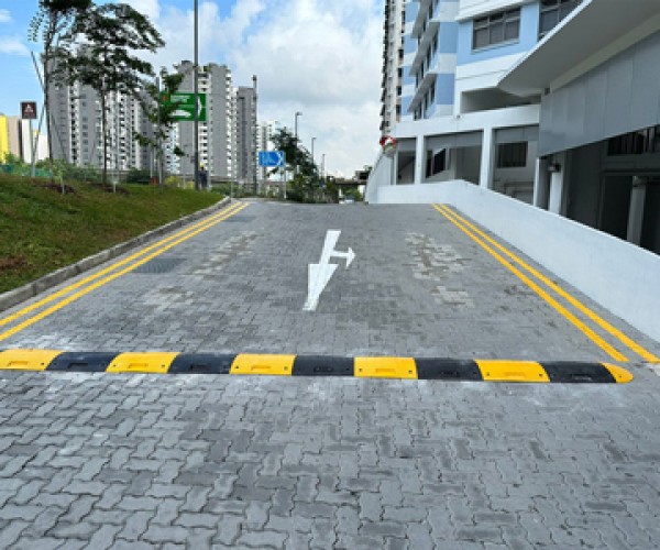 installed-new-speed-bump-at-a-punggol-residential-600×500