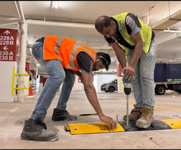 speed-bumps-newly-installed-at-tengah-garden-carpark-600×500