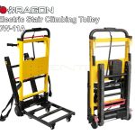 169kg Electric Stairs Climb Trolley/Cart (Tractor Belt) - Image 3