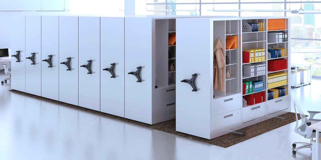 Mobile Shelving for Singapore Offices: Making Better Use of Limited Floor Space